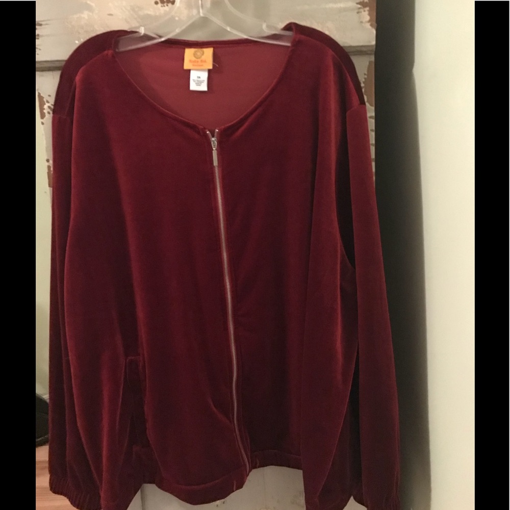 Ladies Jacket/Ruby Red - image 7